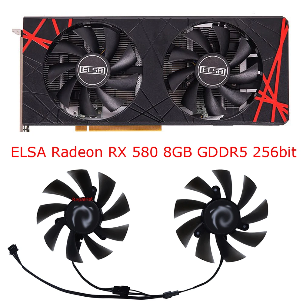 2 pz/set, PLA09215B12H, ventol - Rx 580 8Gb 2048Sp Gpu recensione e prezzo